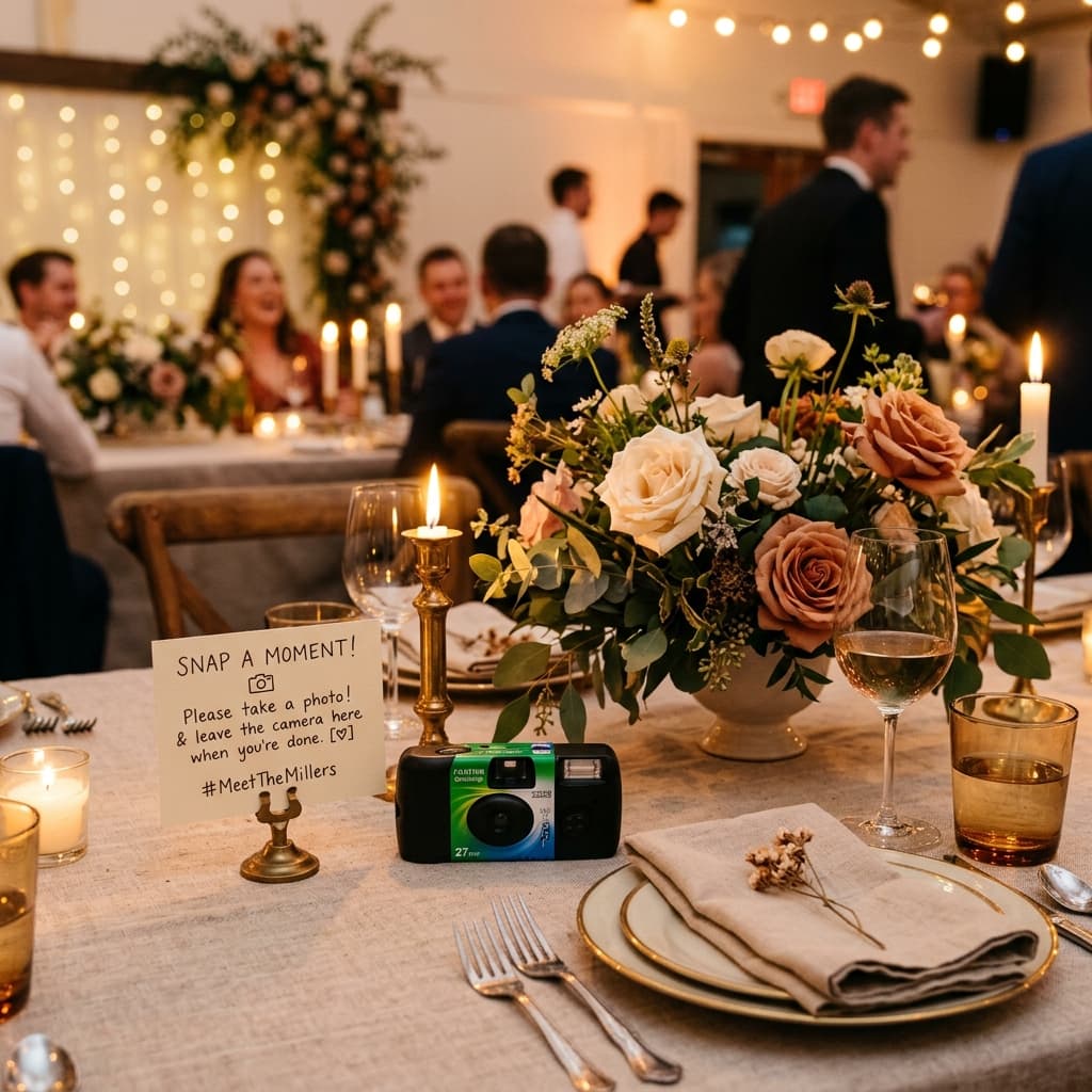 Why Disposable Cameras Are Trending at Weddings in 2026
